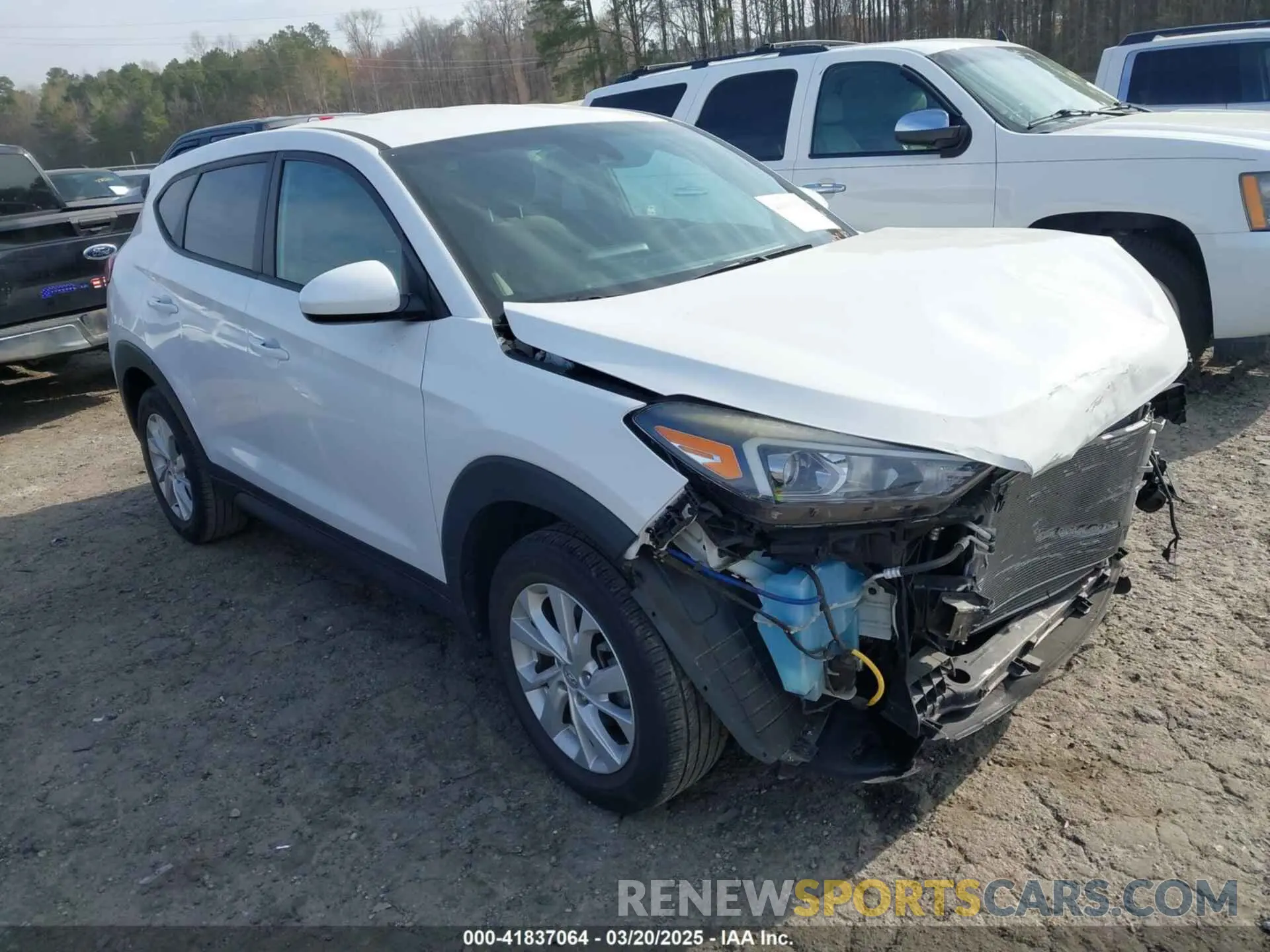 1 fotografías del automóvil dañado KM8J23A49KU021342 HYUNDAI TUCSON 2019