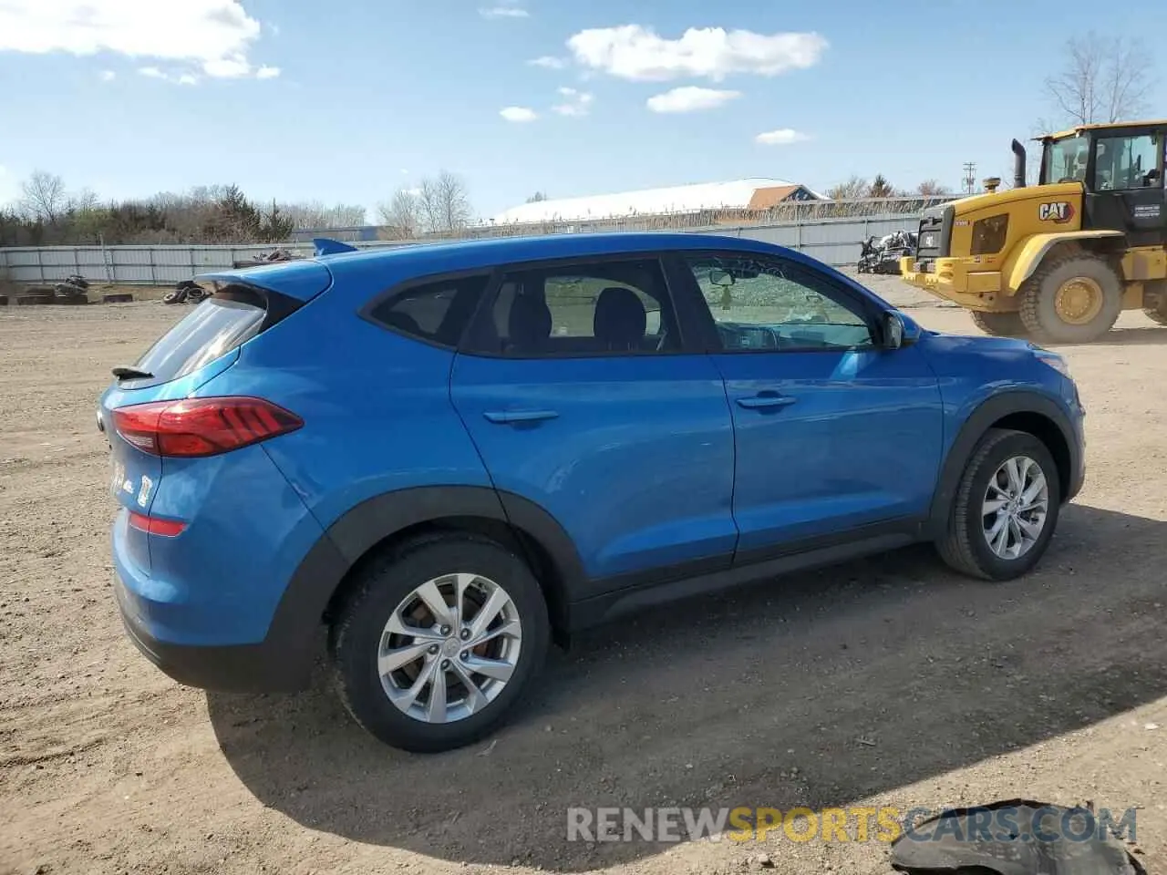 3 fotografías del automóvil dañado KM8J23A49KU887557 HYUNDAI TUCSON 2019