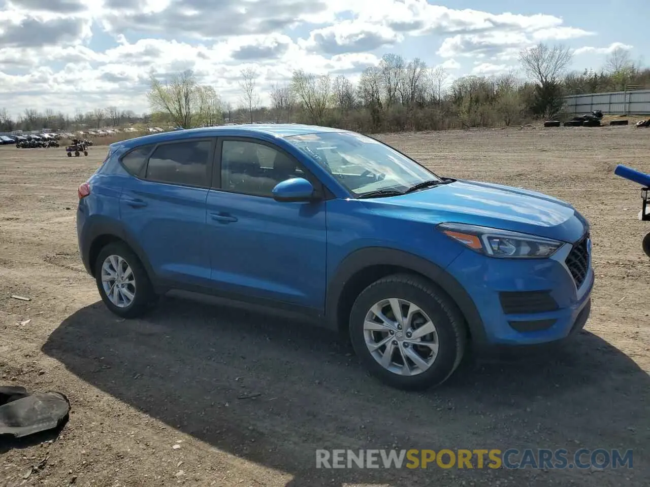 4 fotografías del automóvil dañado KM8J23A49KU887557 HYUNDAI TUCSON 2019