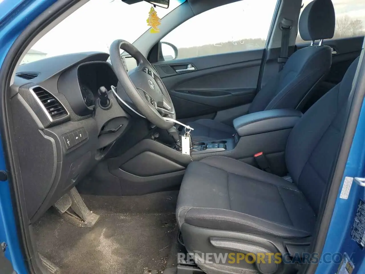 7 fotografías del automóvil dañado KM8J23A49KU887557 HYUNDAI TUCSON 2019