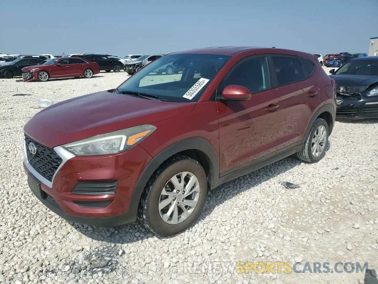 1 fotografías del automóvil dañado KM8J23A49KU923120 HYUNDAI TUCSON 2019