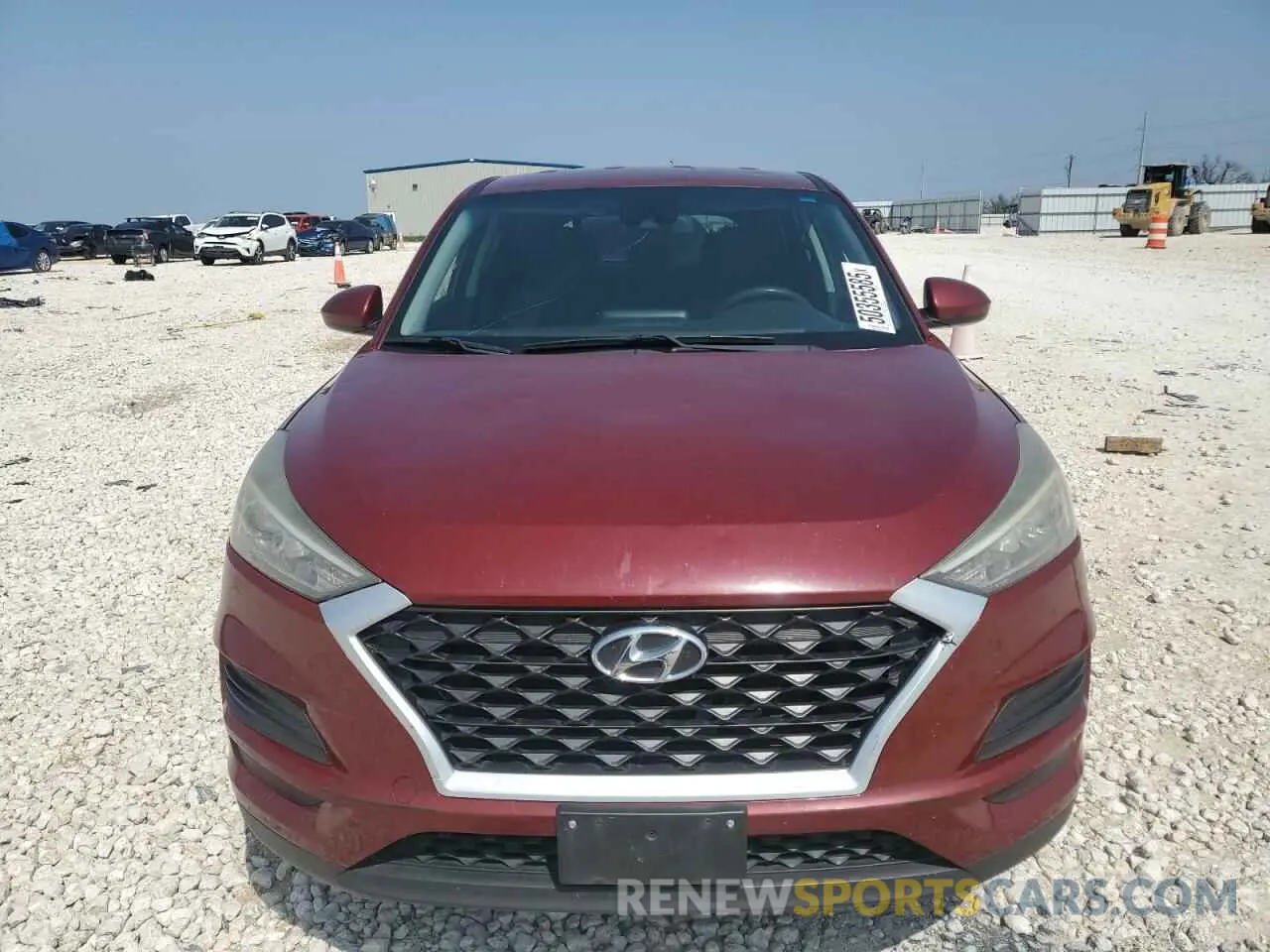 5 fotografías del automóvil dañado KM8J23A49KU923120 HYUNDAI TUCSON 2019
