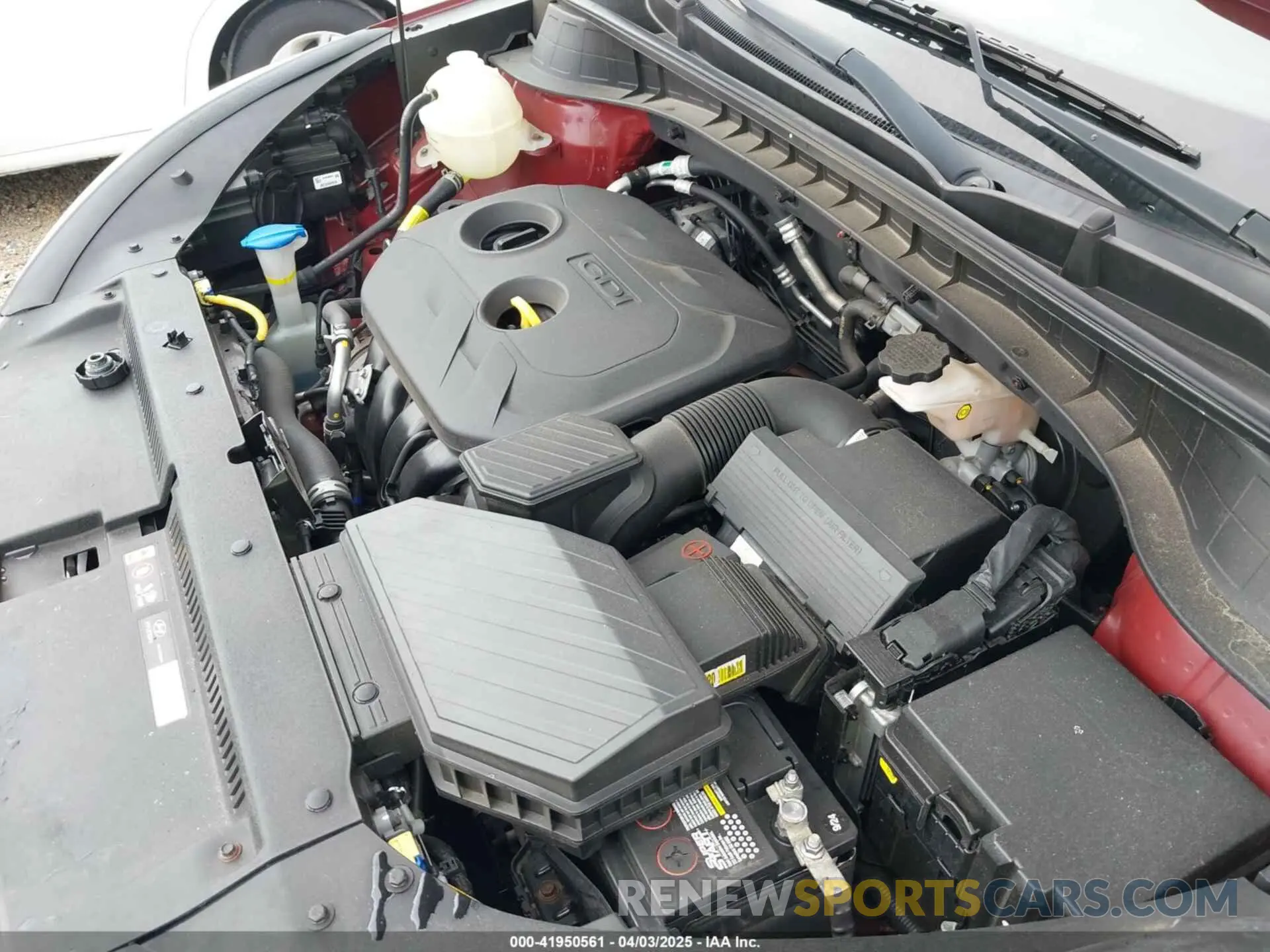10 fotografías del automóvil dañado KM8J23A49KU986038 HYUNDAI TUCSON 2019