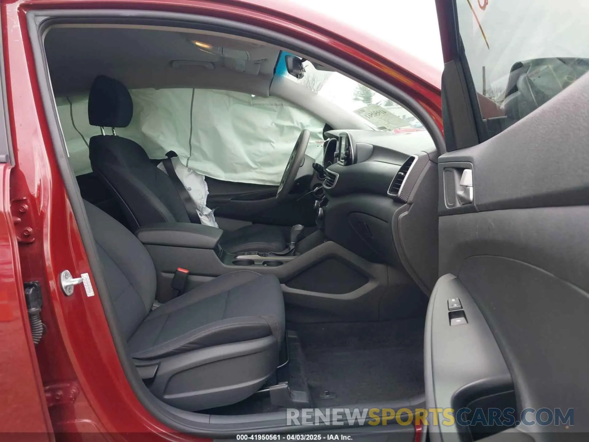 5 fotografías del automóvil dañado KM8J23A49KU986038 HYUNDAI TUCSON 2019