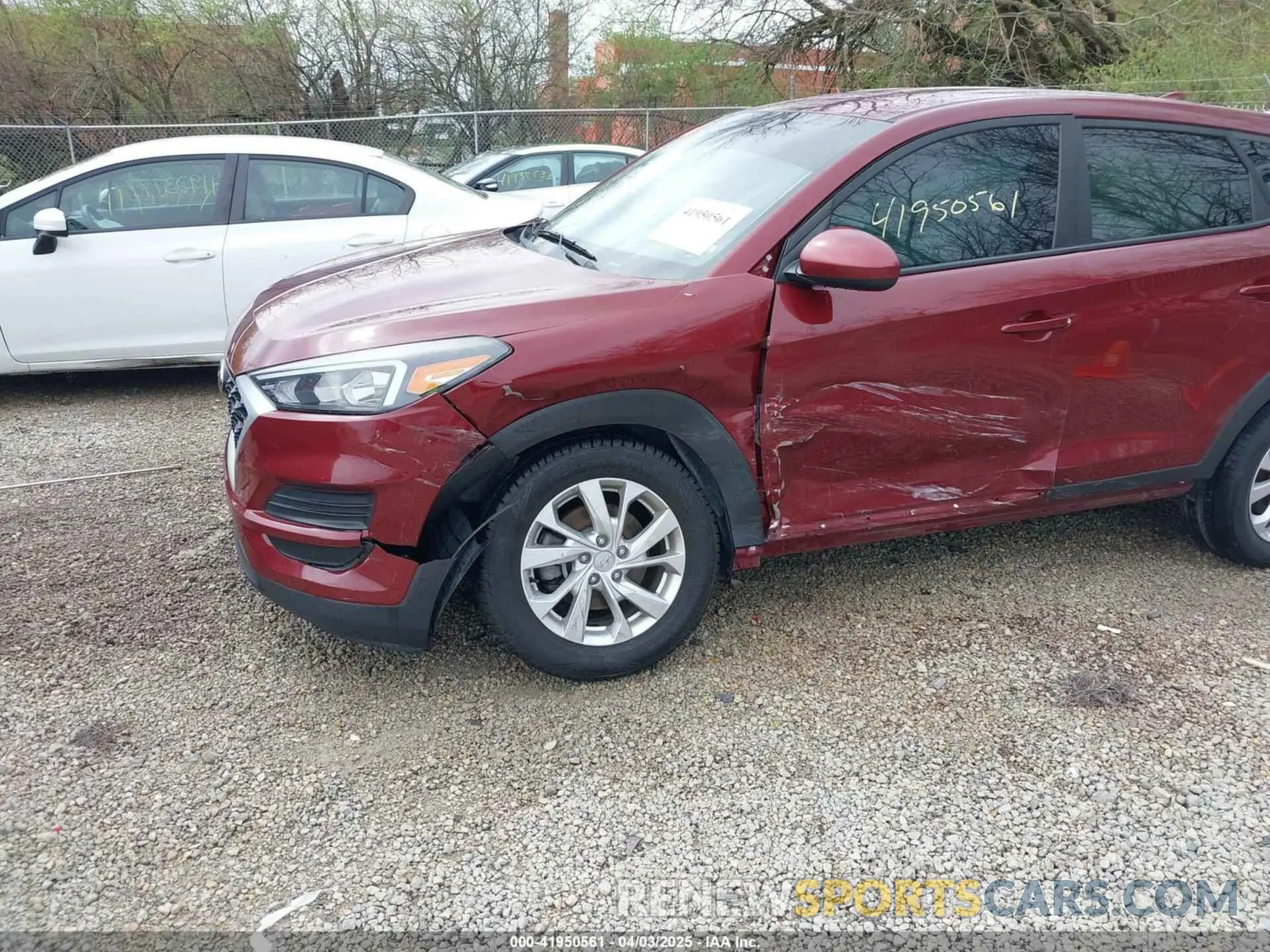 6 fotografías del automóvil dañado KM8J23A49KU986038 HYUNDAI TUCSON 2019