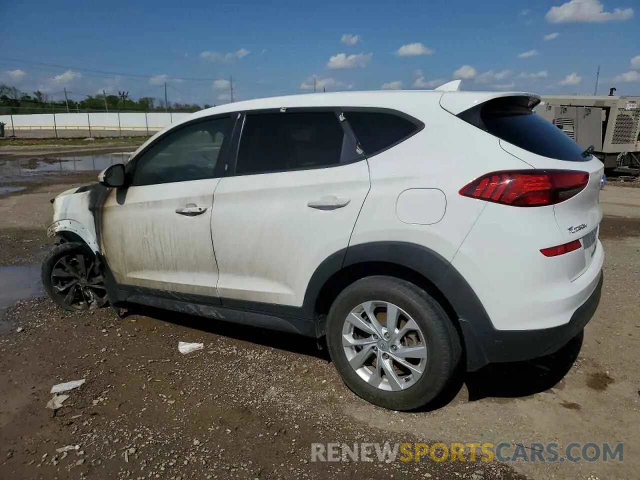 2 fotografías del automóvil dañado KM8J23A49KU997525 HYUNDAI TUCSON 2019