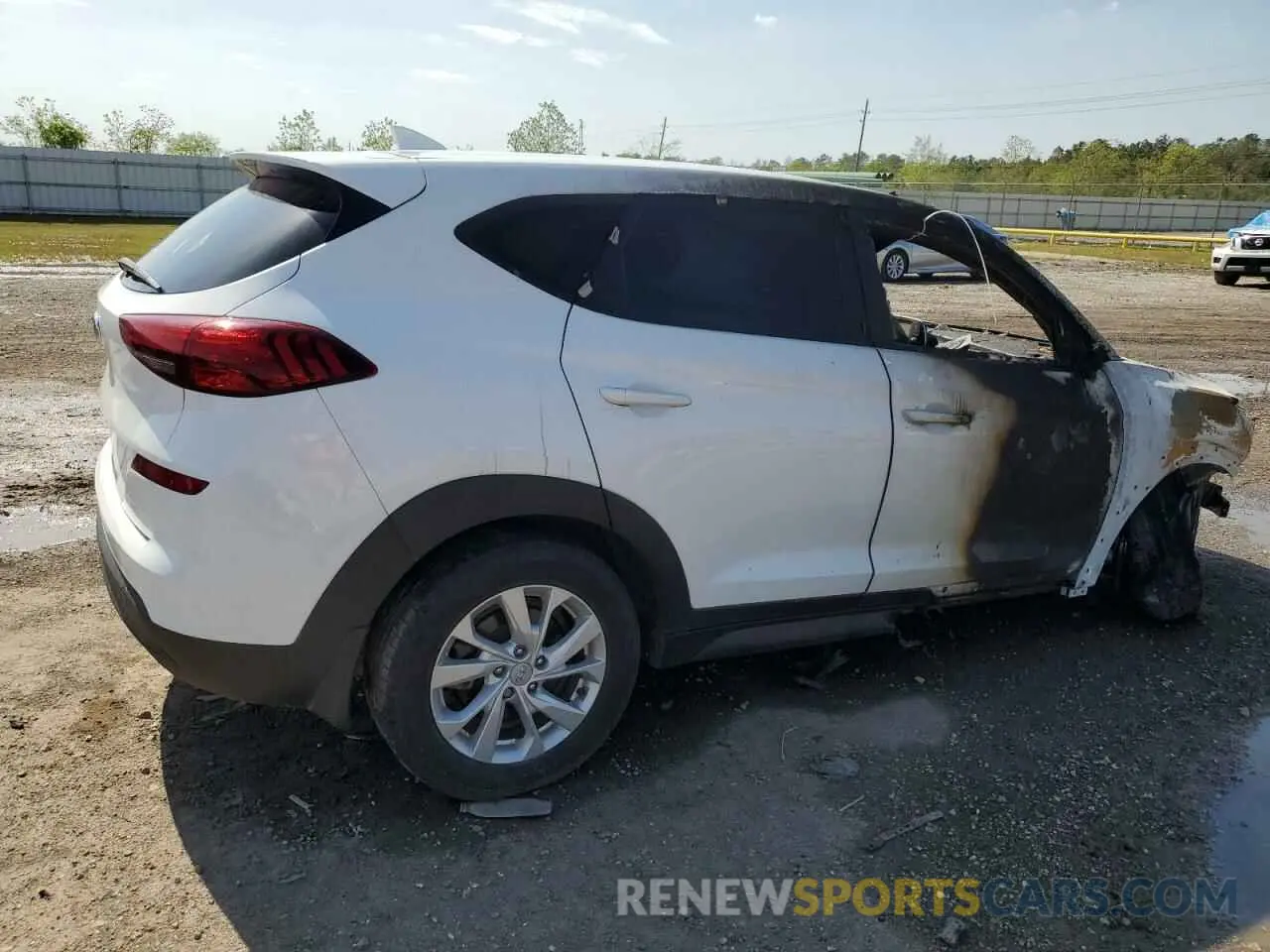 3 fotografías del automóvil dañado KM8J23A49KU997525 HYUNDAI TUCSON 2019