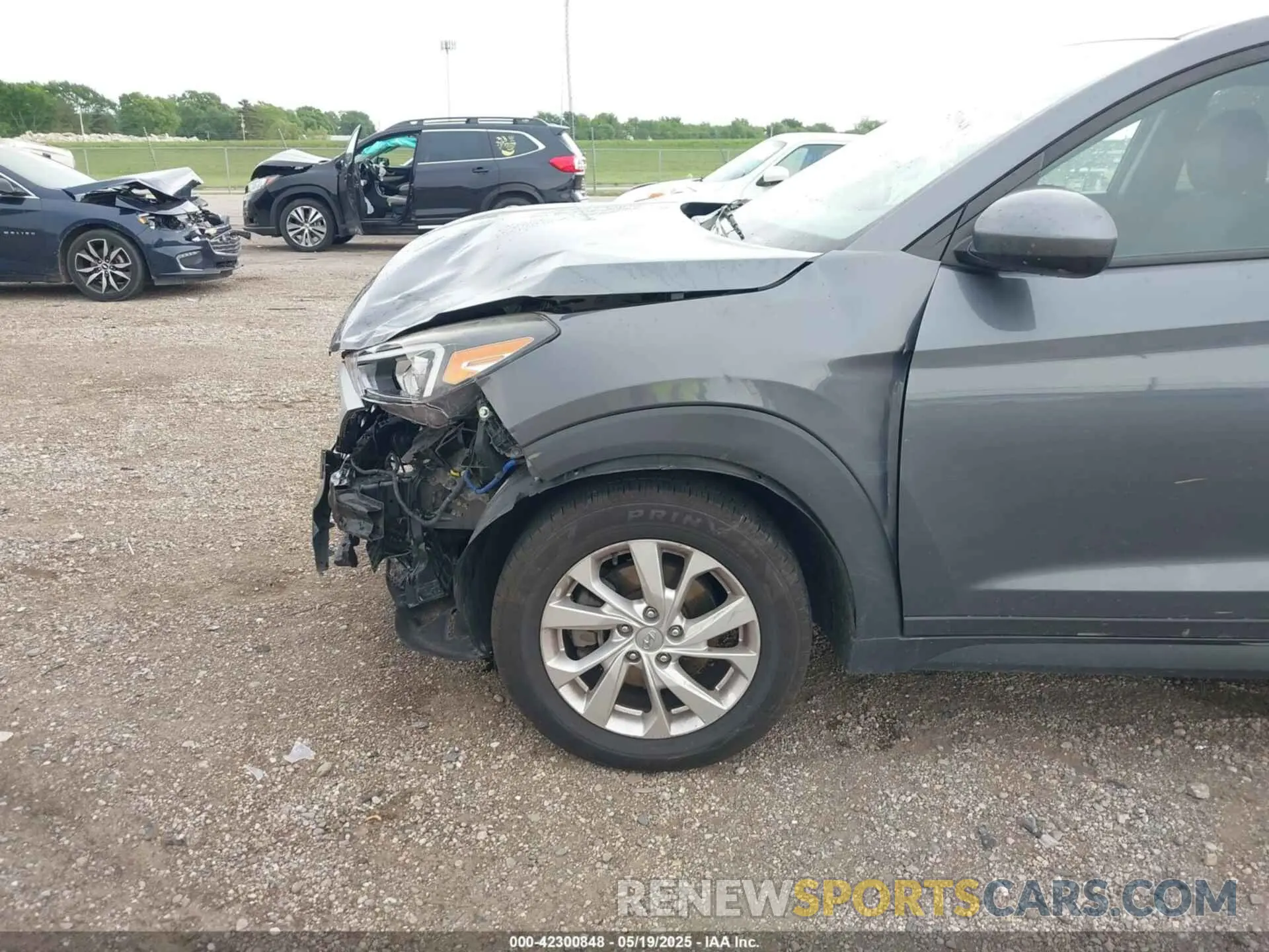 6 fotografías del automóvil dañado KM8J23A4XKU023276 HYUNDAI TUCSON 2019