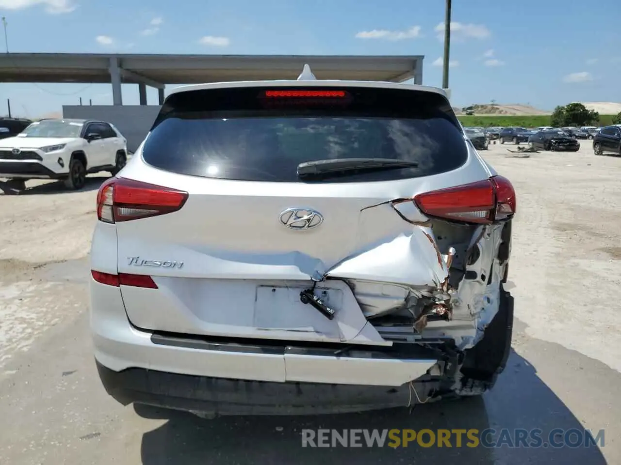 6 fotografías del automóvil dañado KM8J23A4XKU057931 HYUNDAI TUCSON 2019