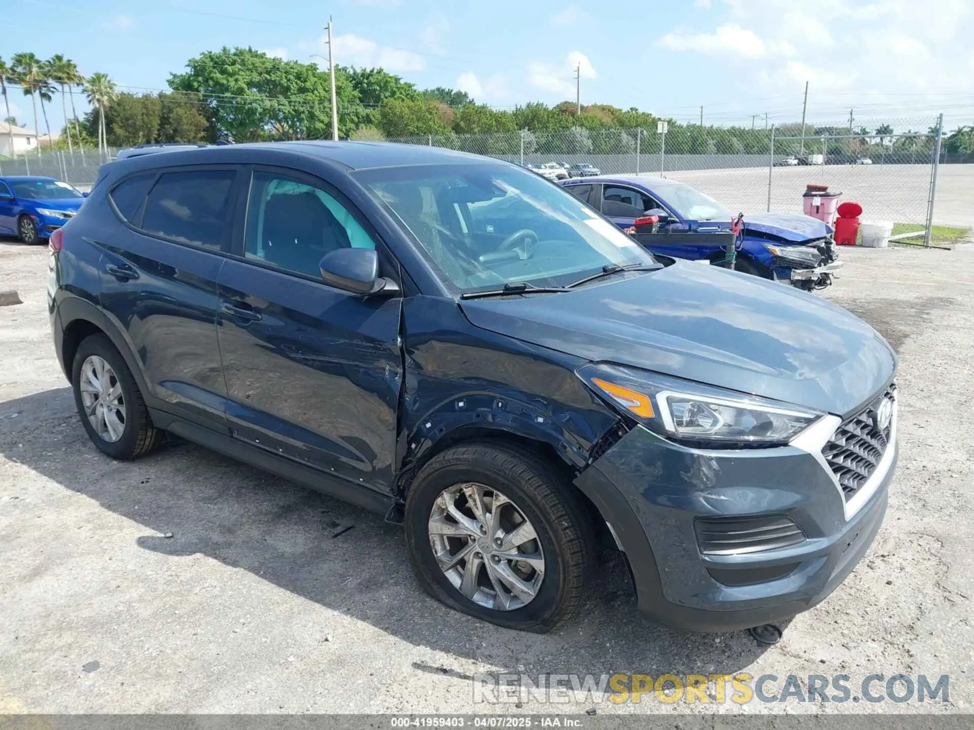 1 fotografías del automóvil dañado KM8J23A4XKU886465 HYUNDAI TUCSON 2019