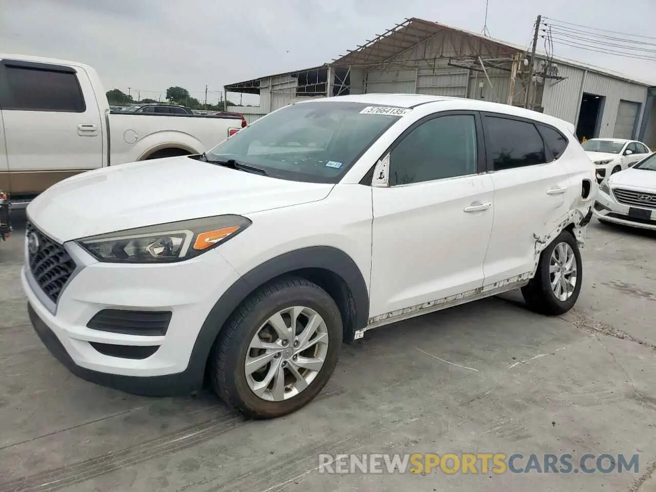1 fotografías del automóvil dañado KM8J23A4XKU886871 HYUNDAI TUCSON 2019