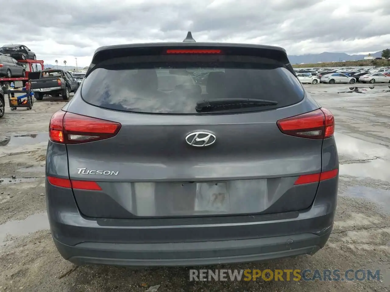 6 fotografías del automóvil dañado KM8J23A4XKU991006 HYUNDAI TUCSON 2019