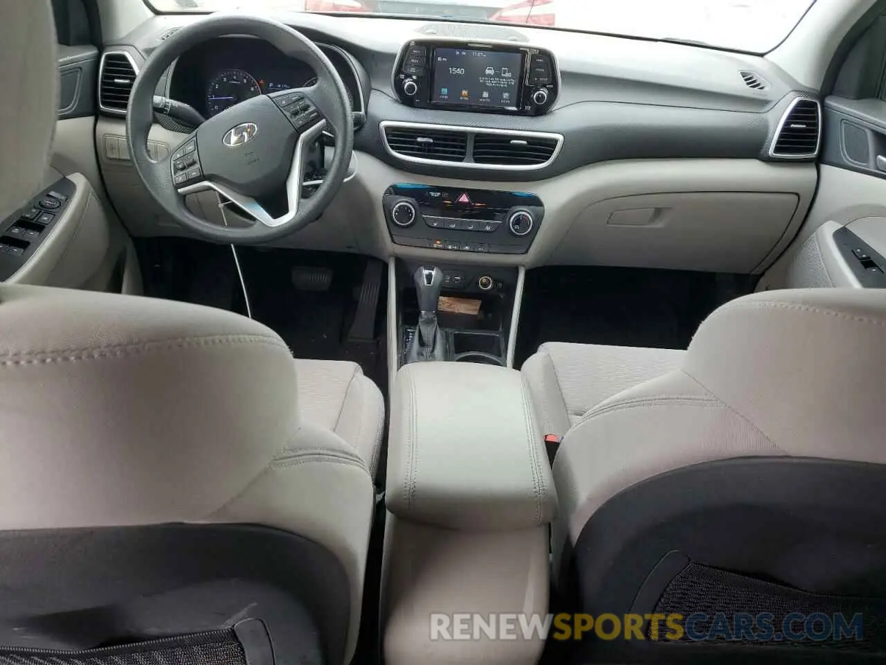 8 fotografías del automóvil dañado KM8J23A4XKU991006 HYUNDAI TUCSON 2019