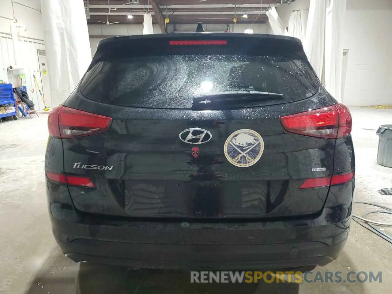 6 fotografías del automóvil dañado KM8J2CA40KU071773 HYUNDAI TUCSON 2019