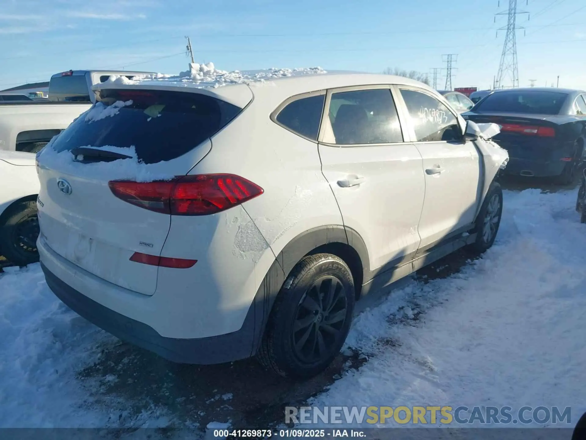 4 fotografías del automóvil dañado KM8J2CA40KU852986 HYUNDAI TUCSON 2019