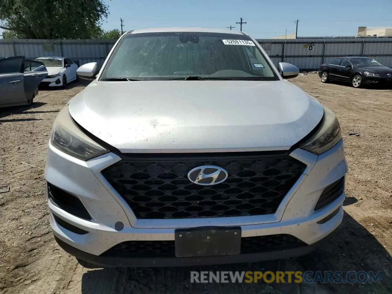5 fotografías del automóvil dañado KM8J2CA40KU910790 HYUNDAI TUCSON 2019