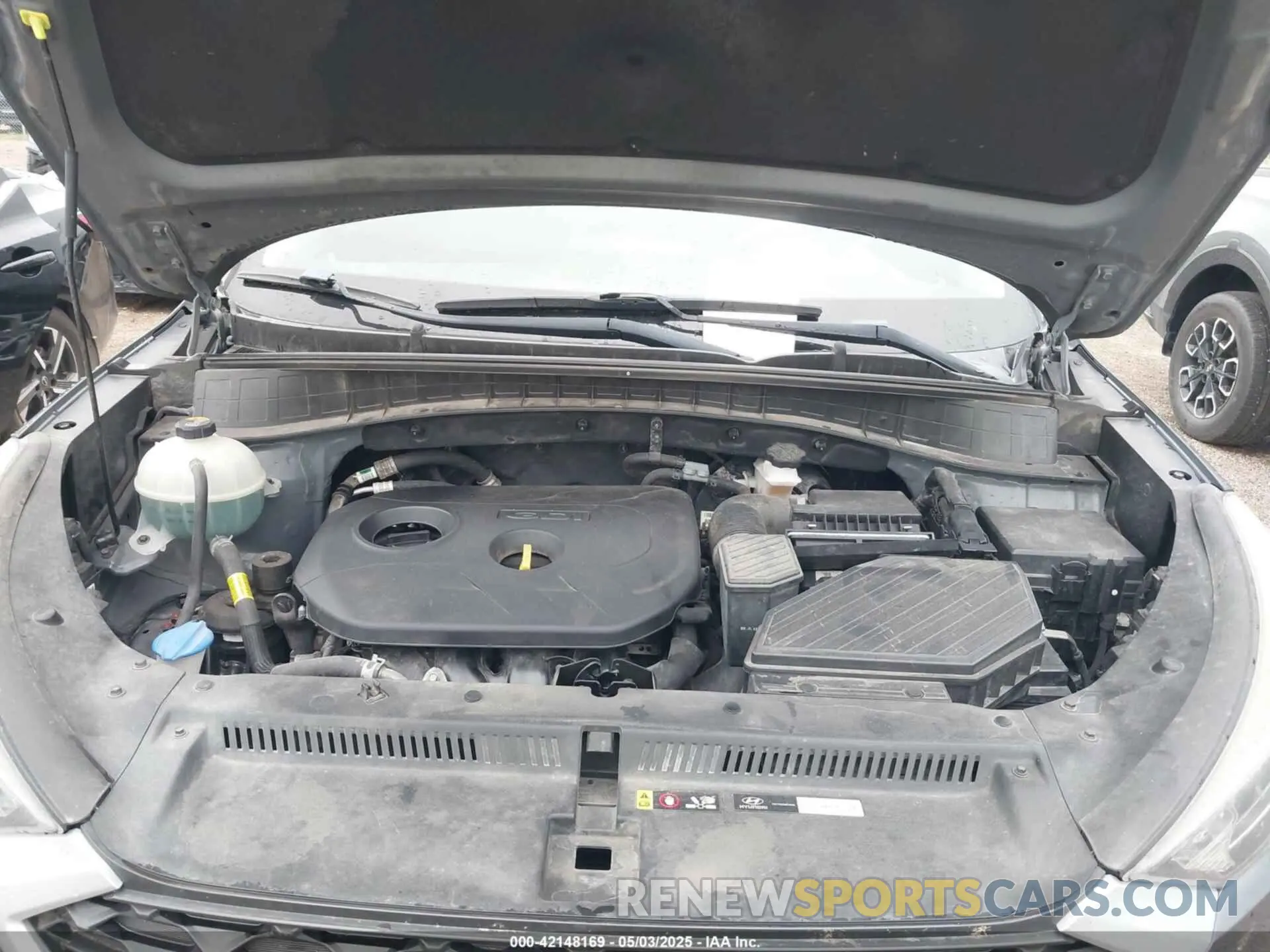 10 fotografías del automóvil dañado KM8J2CA41KU909275 HYUNDAI TUCSON 2019