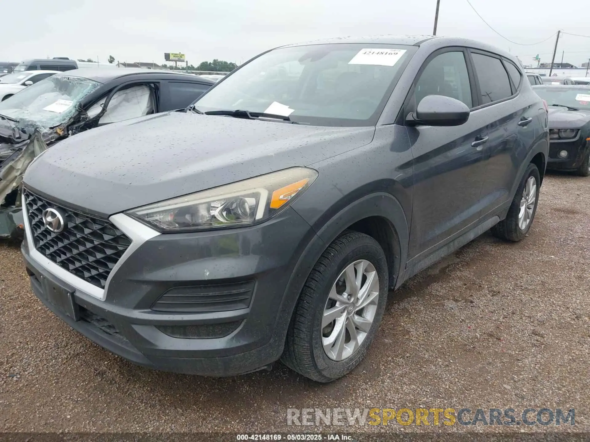 2 fotografías del automóvil dañado KM8J2CA41KU909275 HYUNDAI TUCSON 2019