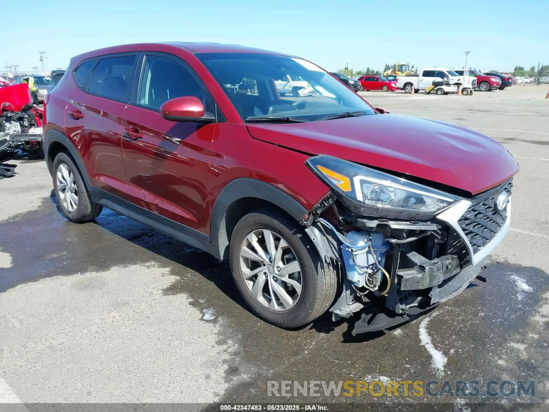 1 fotografías del automóvil dañado KM8J2CA41KU914007 HYUNDAI TUCSON 2019