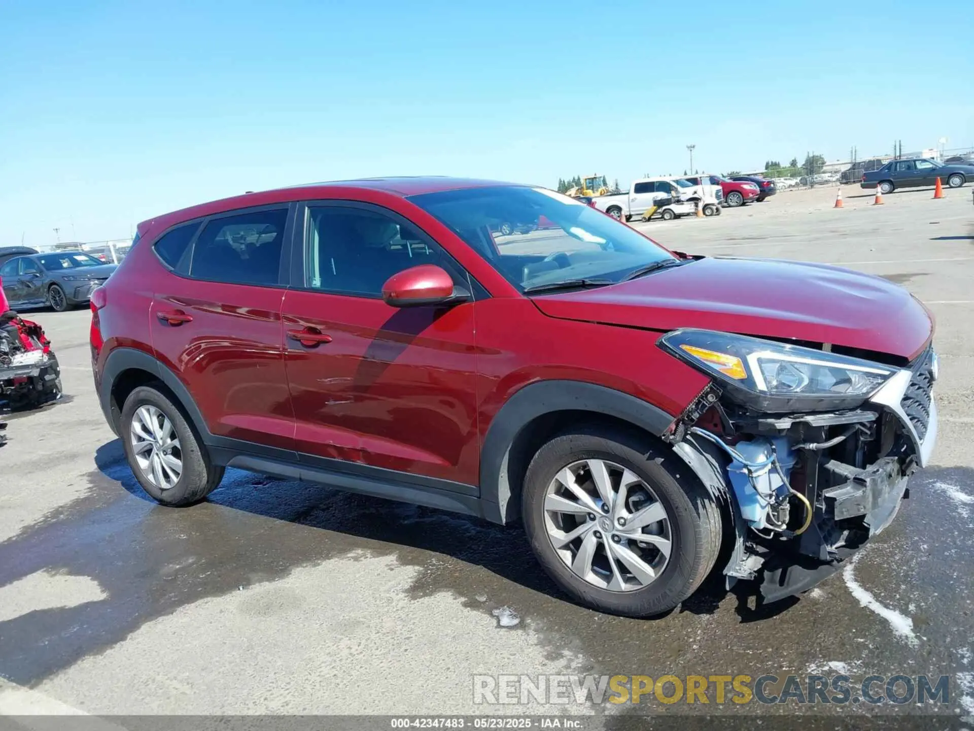 13 fotografías del automóvil dañado KM8J2CA41KU914007 HYUNDAI TUCSON 2019