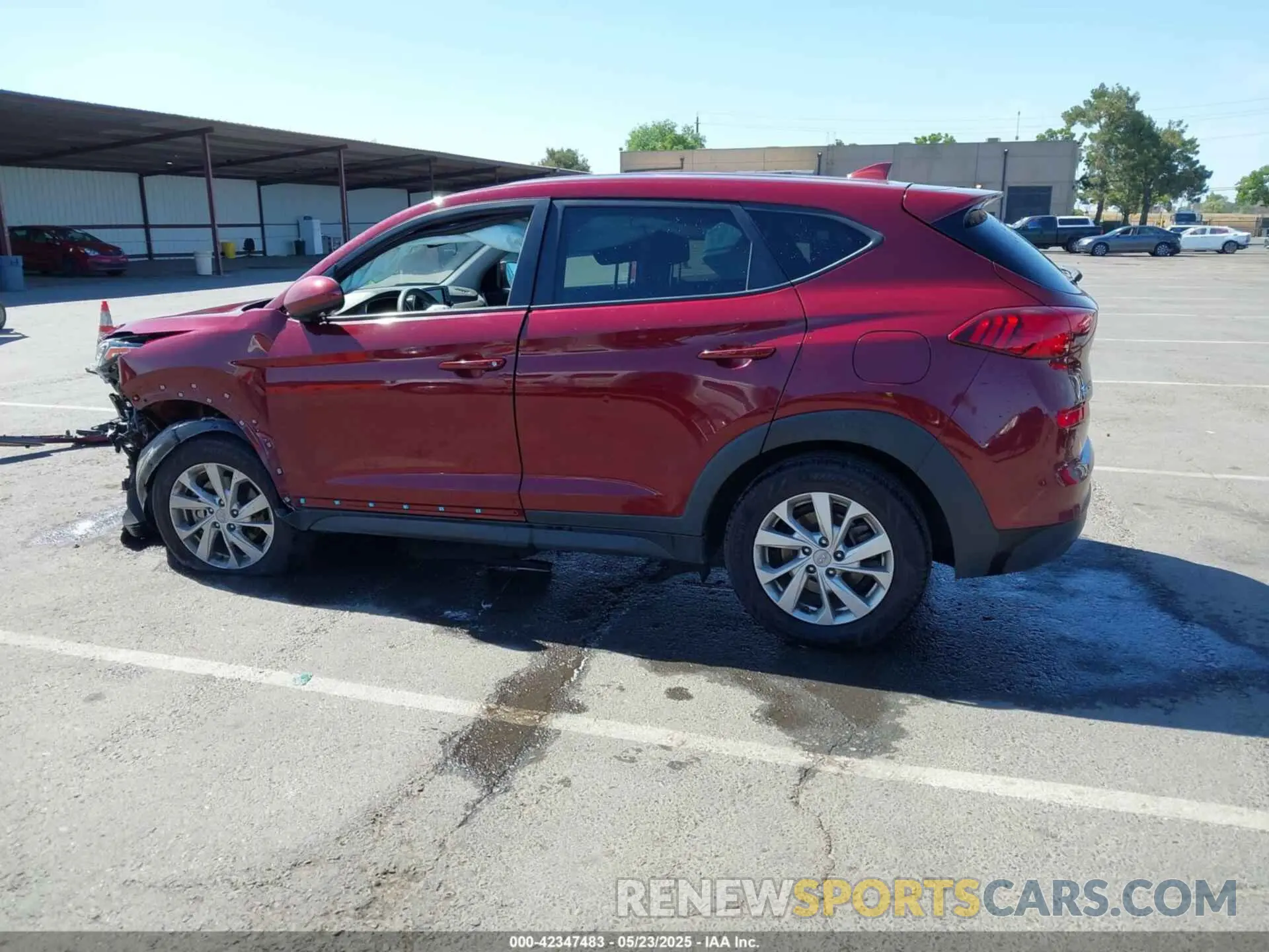 14 fotografías del automóvil dañado KM8J2CA41KU914007 HYUNDAI TUCSON 2019