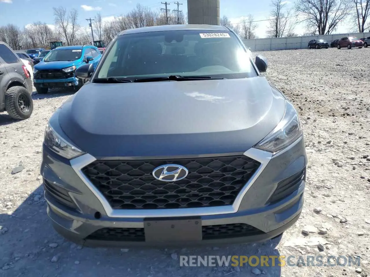 5 fotografías del automóvil dañado KM8J2CA41KU914993 HYUNDAI TUCSON 2019