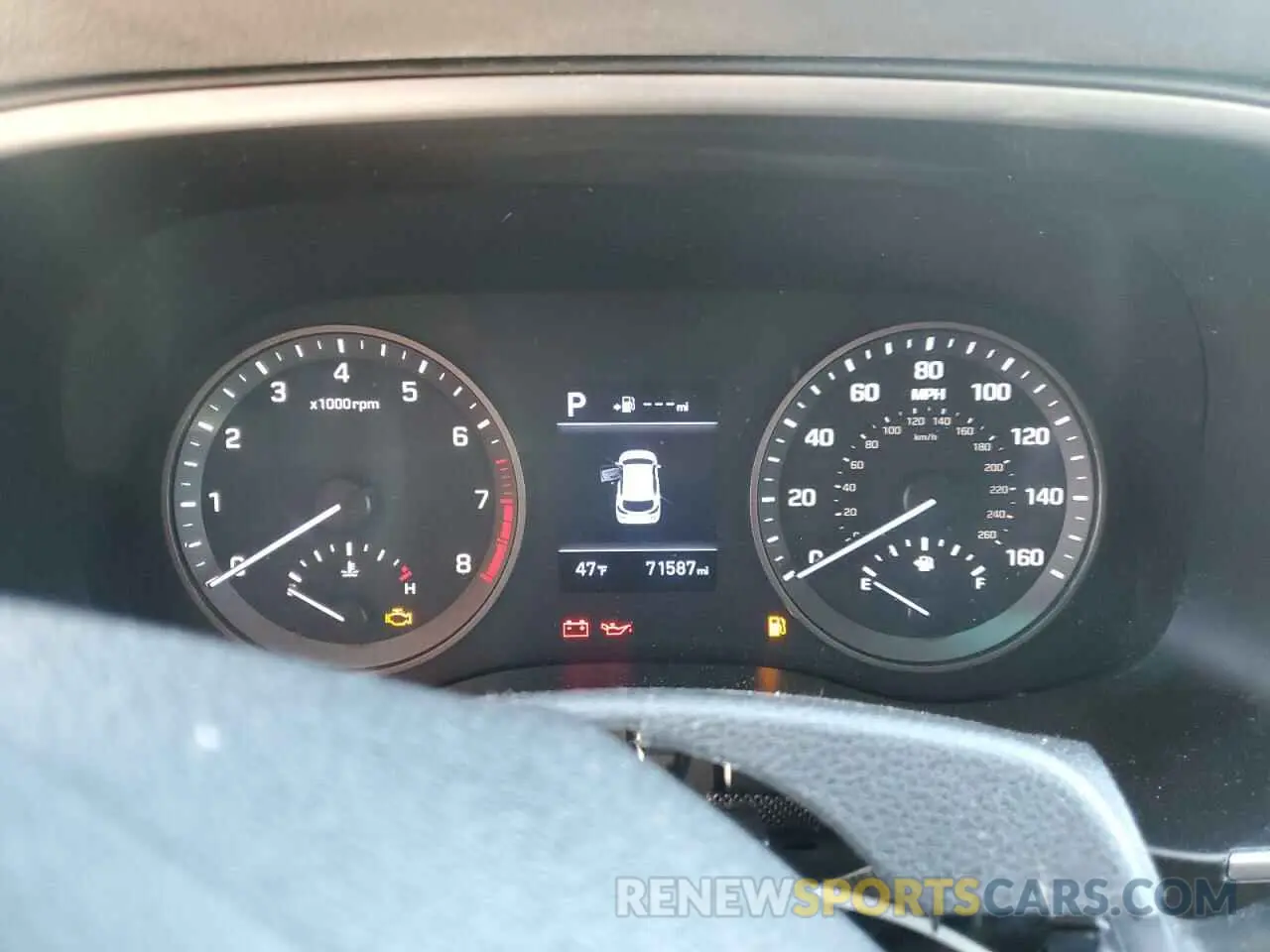 9 fotografías del automóvil dañado KM8J2CA41KU914993 HYUNDAI TUCSON 2019