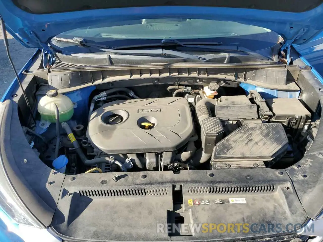 11 fotografías del automóvil dañado KM8J2CA41KU917585 HYUNDAI TUCSON 2019