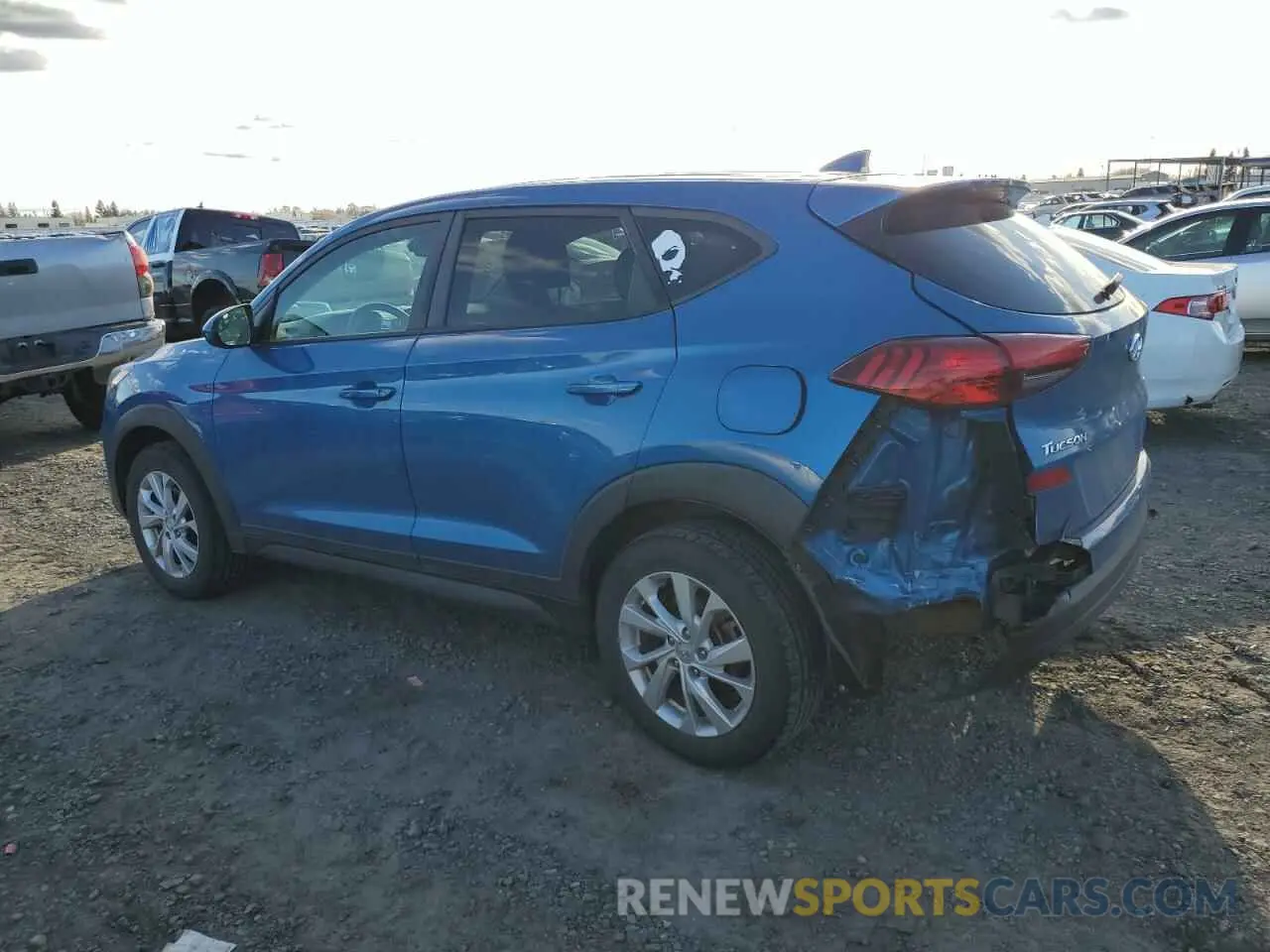 2 fotografías del automóvil dañado KM8J2CA41KU917585 HYUNDAI TUCSON 2019