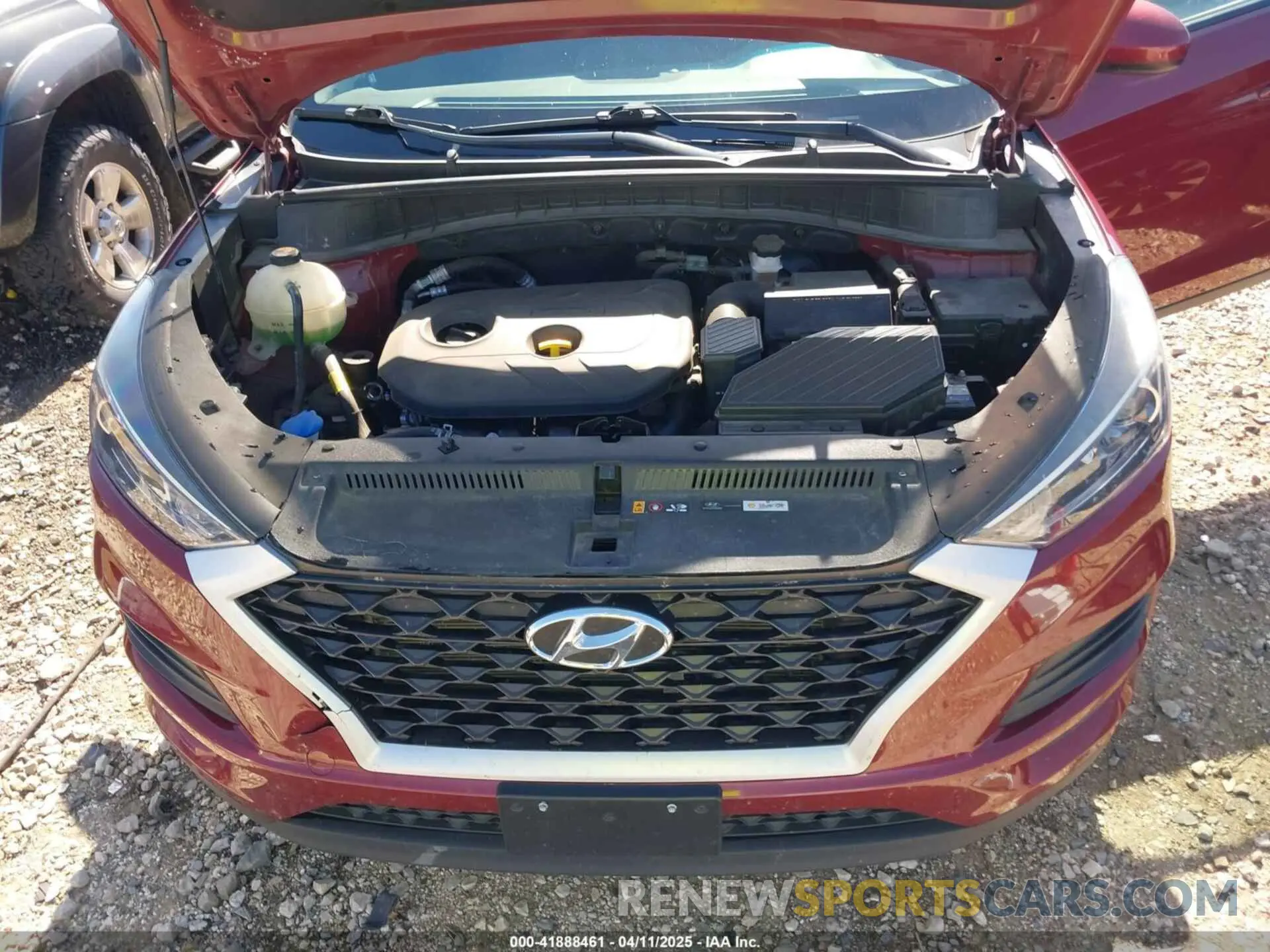 10 fotografías del automóvil dañado KM8J2CA41KU926156 HYUNDAI TUCSON 2019