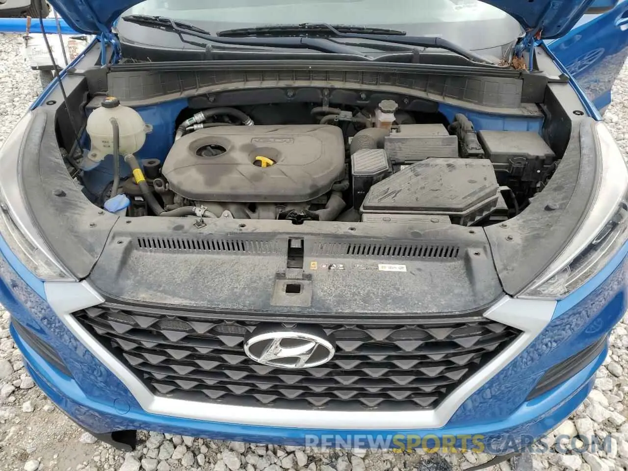 12 fotografías del automóvil dañado KM8J2CA41KU942213 HYUNDAI TUCSON 2019