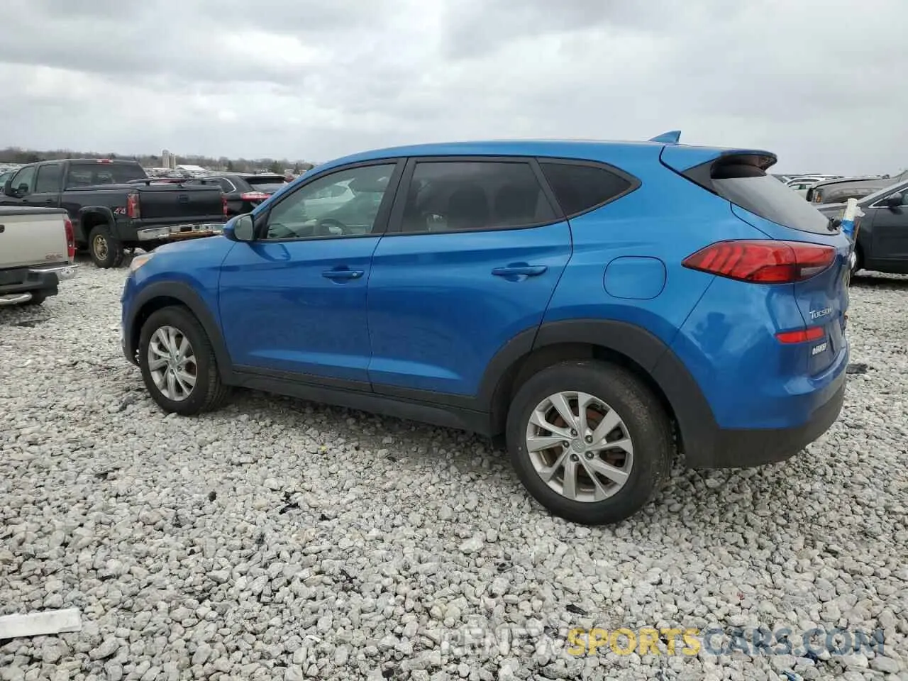 2 fotografías del automóvil dañado KM8J2CA41KU942213 HYUNDAI TUCSON 2019