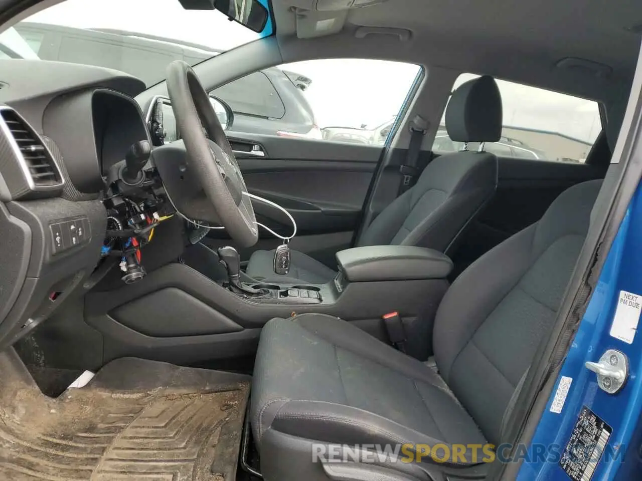 7 fotografías del automóvil dañado KM8J2CA41KU942213 HYUNDAI TUCSON 2019