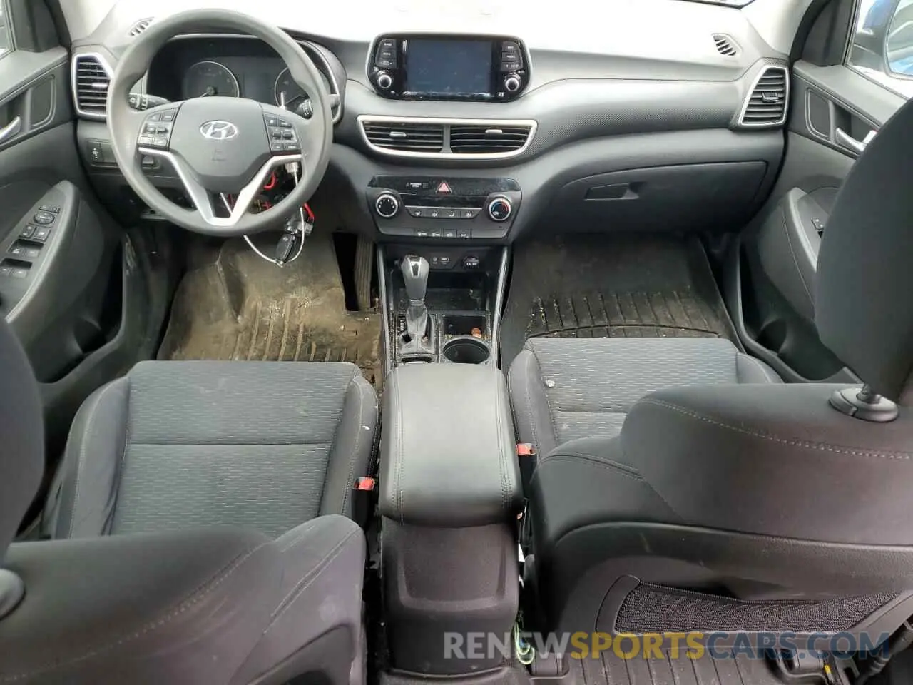 8 fotografías del automóvil dañado KM8J2CA41KU942213 HYUNDAI TUCSON 2019