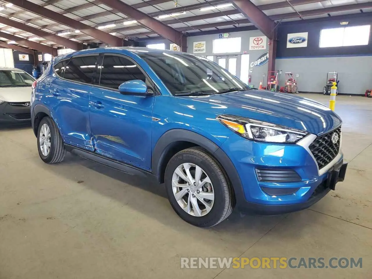 4 fotografías del automóvil dañado KM8J2CA42KU039228 HYUNDAI TUCSON 2019