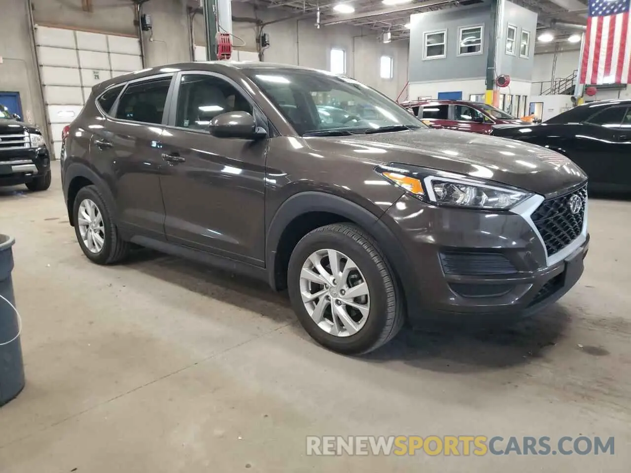 4 fotografías del automóvil dañado KM8J2CA42KU053016 HYUNDAI TUCSON 2019