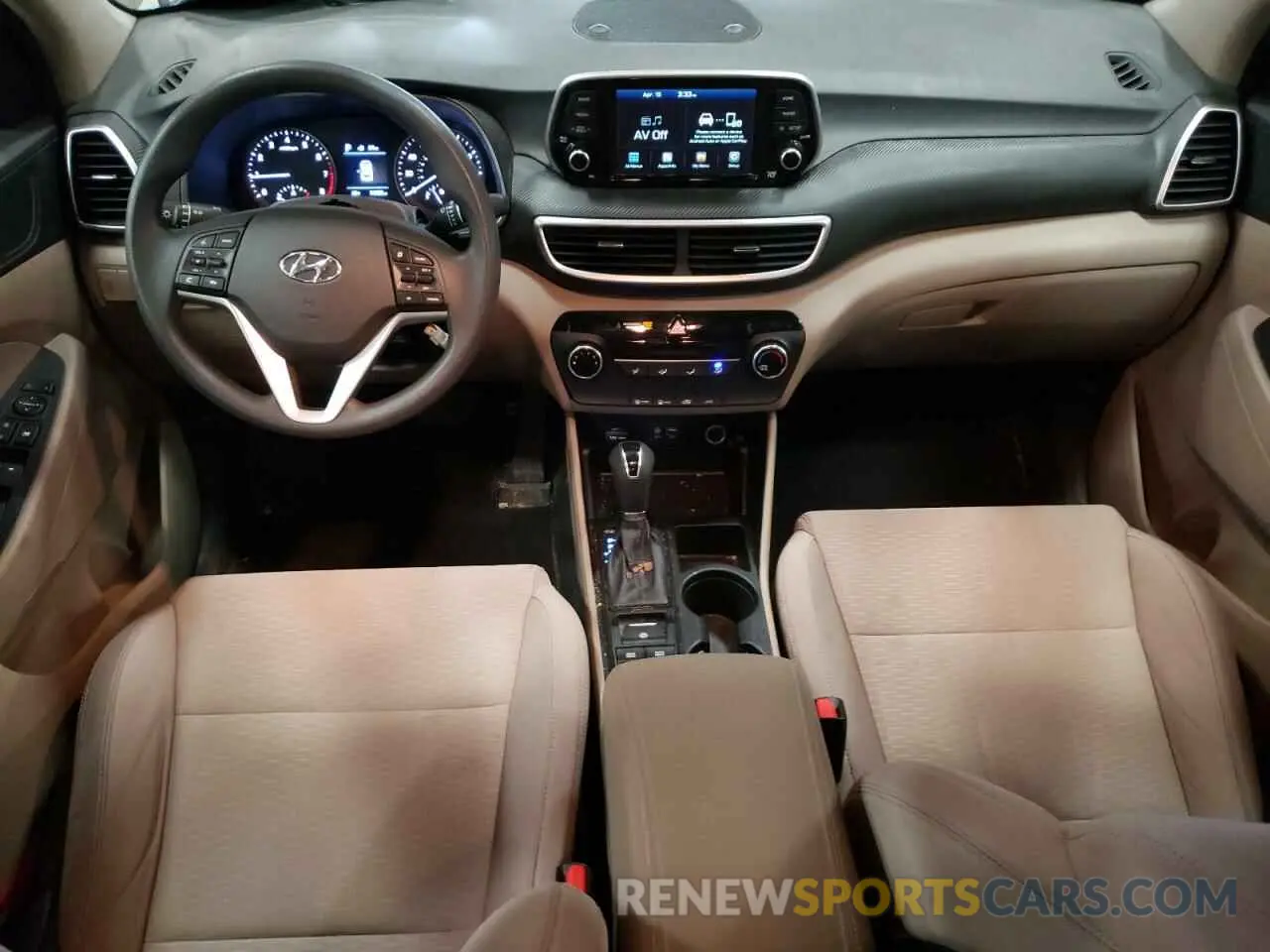 8 fotografías del automóvil dañado KM8J2CA42KU053016 HYUNDAI TUCSON 2019