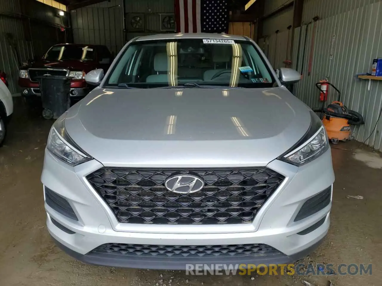 5 fotografías del automóvil dañado KM8J2CA42KU858658 HYUNDAI TUCSON 2019