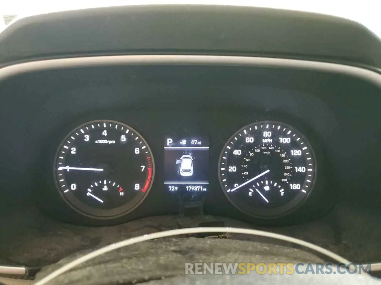 9 fotografías del automóvil dañado KM8J2CA42KU858658 HYUNDAI TUCSON 2019