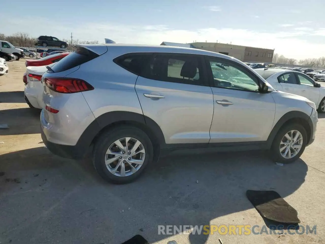 3 fotografías del automóvil dañado KM8J2CA42KU897671 HYUNDAI TUCSON 2019