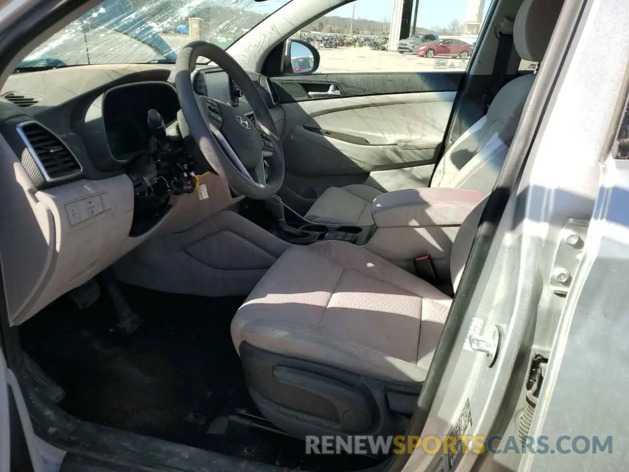 7 fotografías del automóvil dañado KM8J2CA42KU897671 HYUNDAI TUCSON 2019