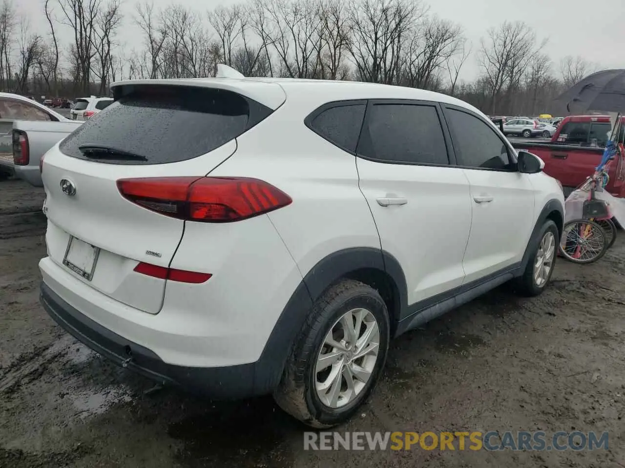 3 fotografías del automóvil dañado KM8J2CA42KU918843 HYUNDAI TUCSON 2019