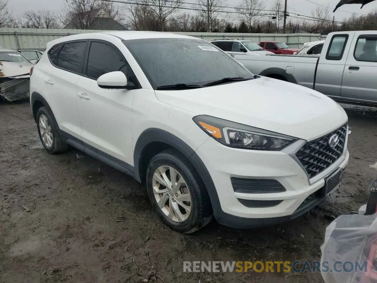 4 fotografías del automóvil dañado KM8J2CA42KU918843 HYUNDAI TUCSON 2019