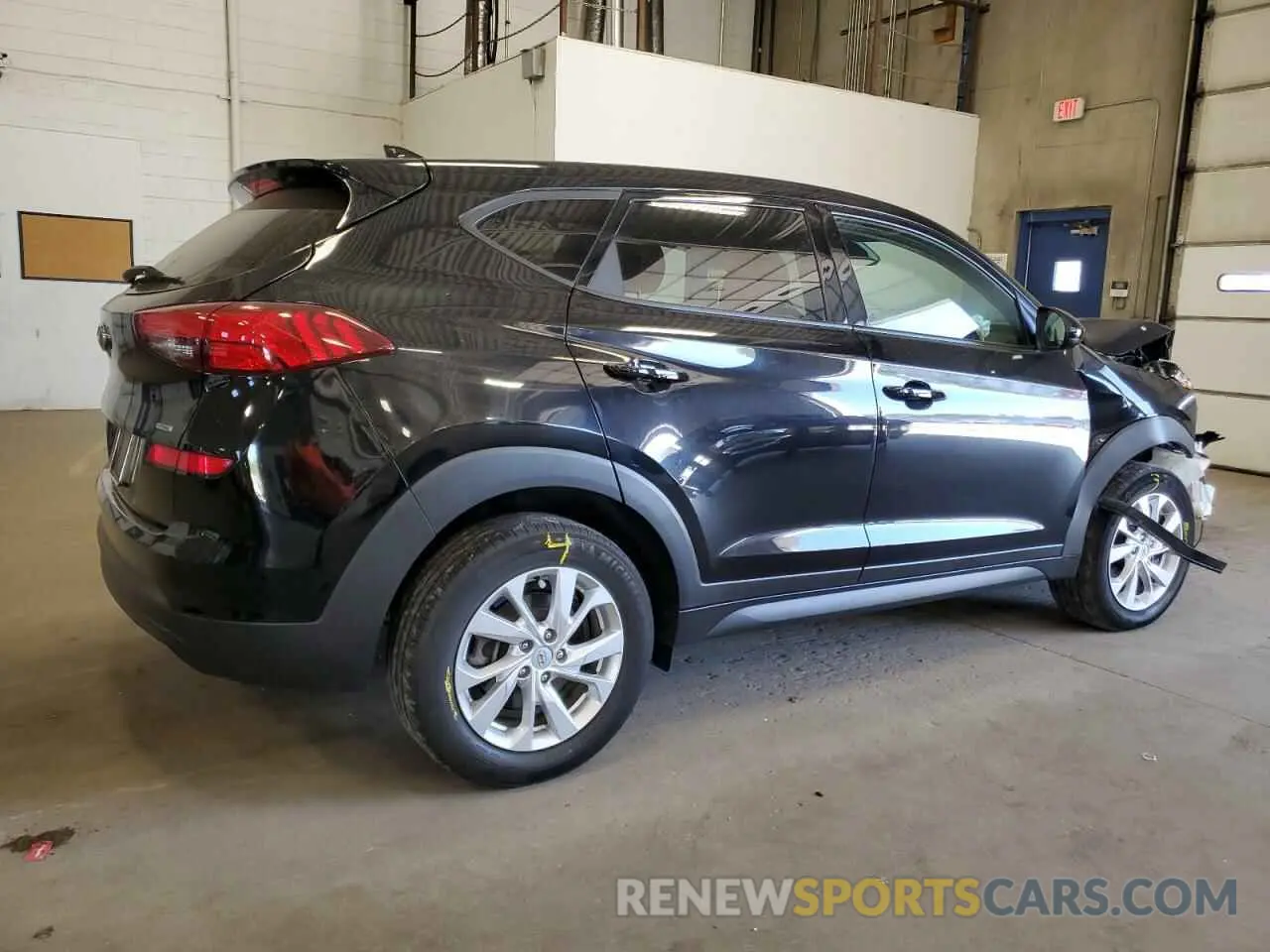 3 fotografías del automóvil dañado KM8J2CA43KU033955 HYUNDAI TUCSON 2019