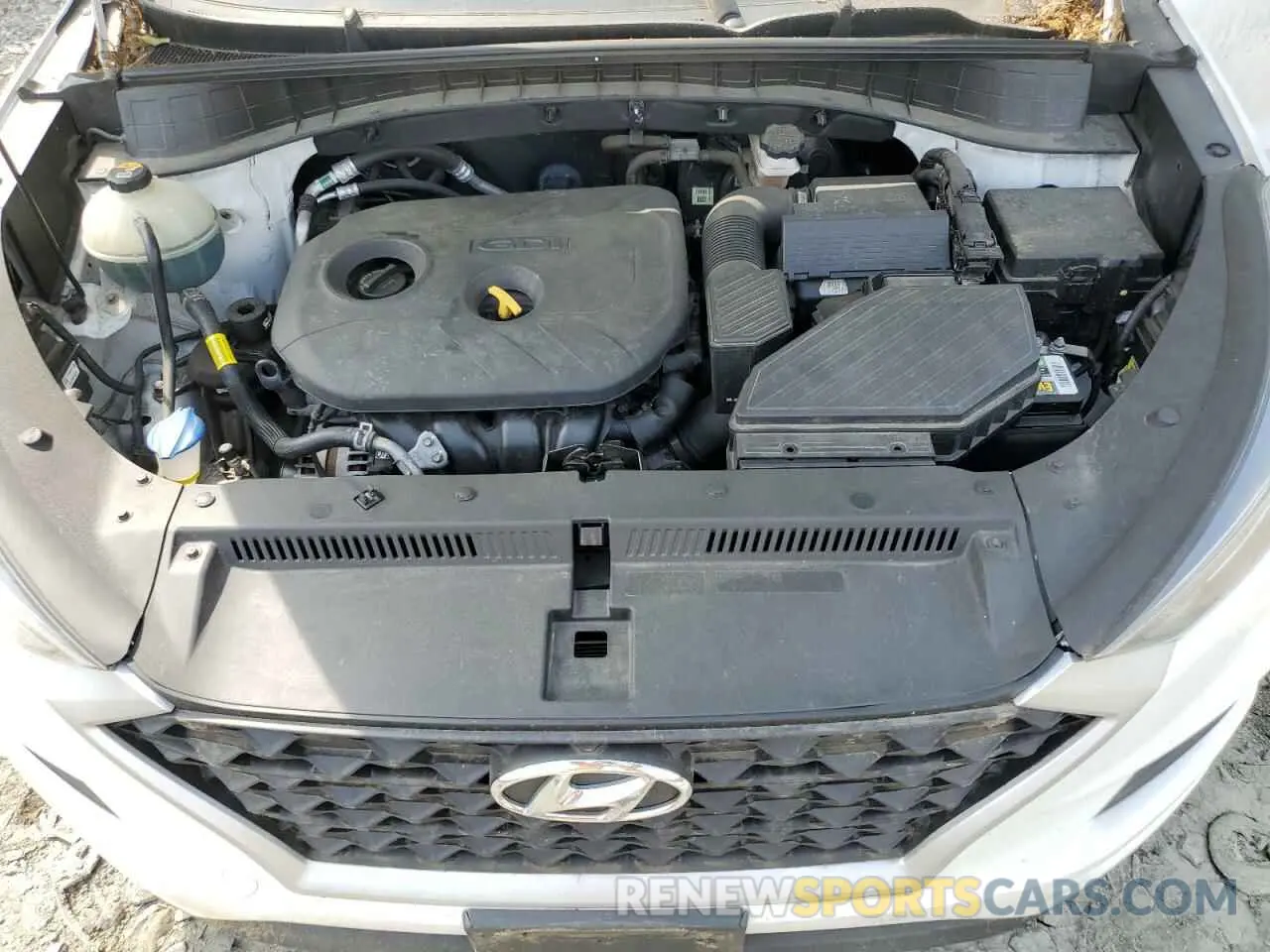 12 fotografías del automóvil dañado KM8J2CA43KU838466 HYUNDAI TUCSON 2019