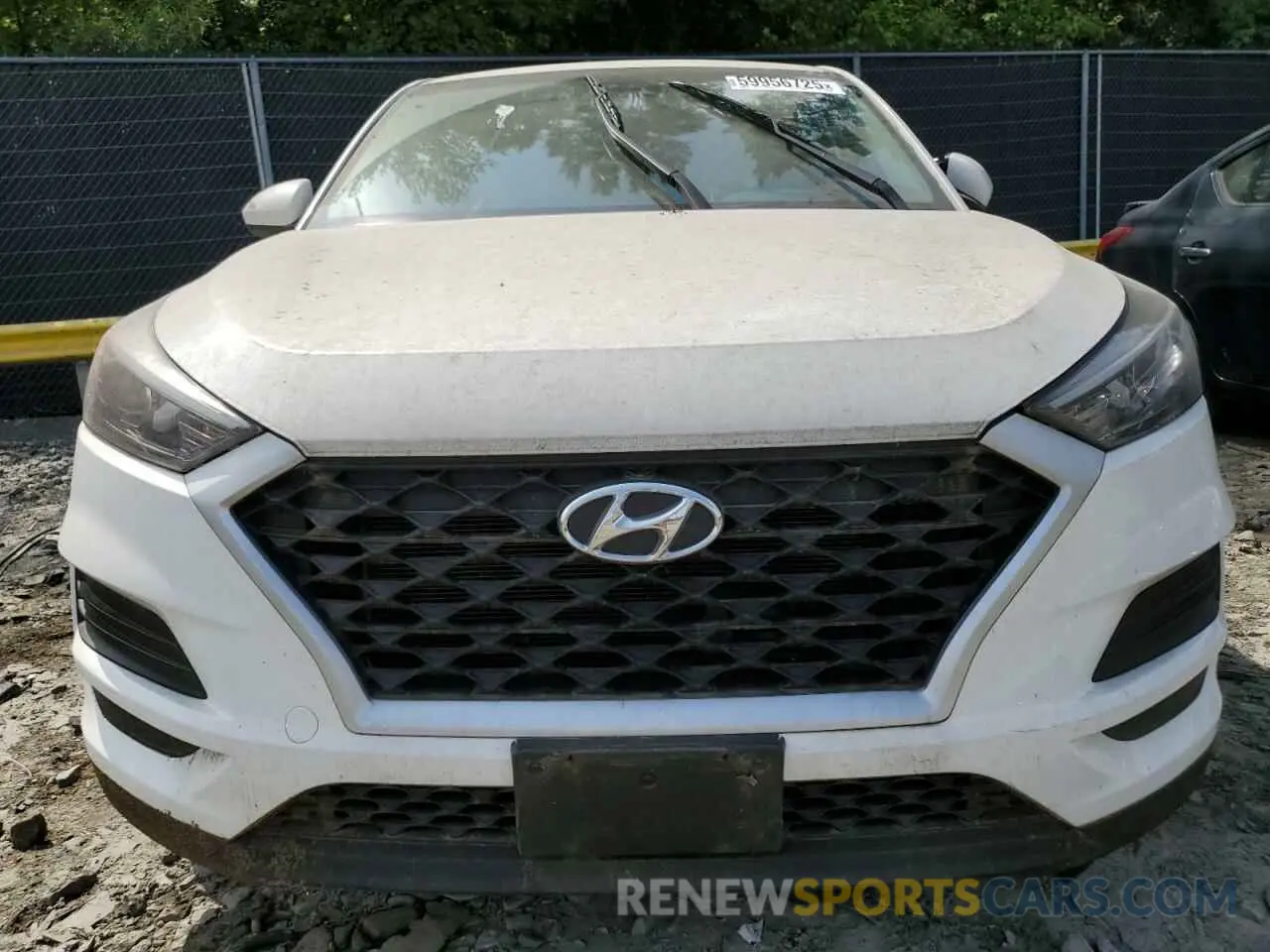 5 fotografías del automóvil dañado KM8J2CA43KU838466 HYUNDAI TUCSON 2019