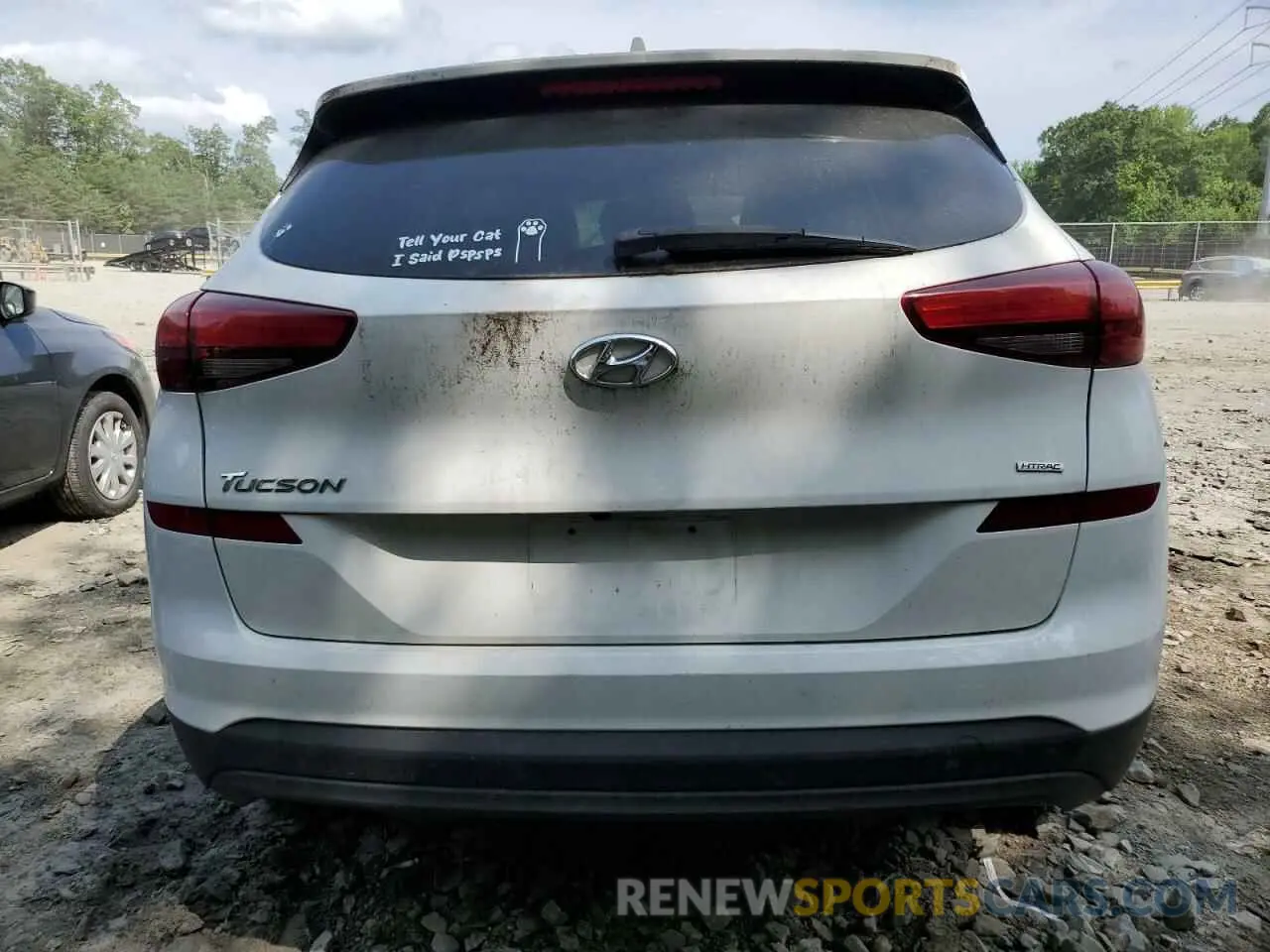 6 fotografías del automóvil dañado KM8J2CA43KU838466 HYUNDAI TUCSON 2019