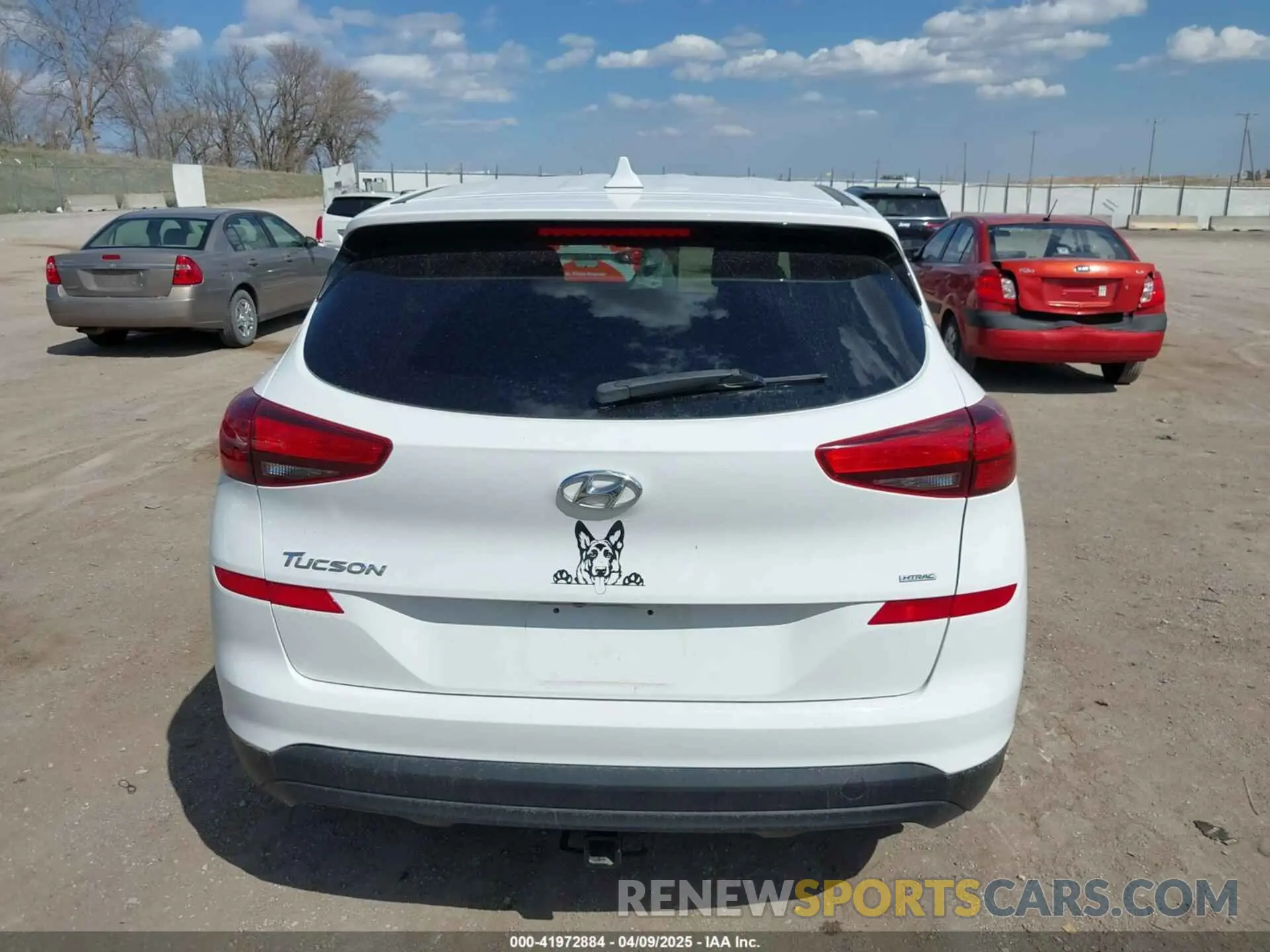 17 fotografías del automóvil dañado KM8J2CA43KU870933 HYUNDAI TUCSON 2019