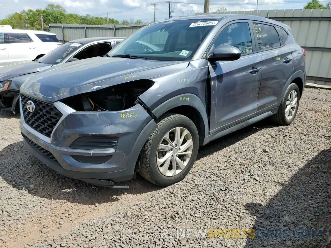 1 fotografías del automóvil dañado KM8J2CA43KU960387 HYUNDAI TUCSON 2019
