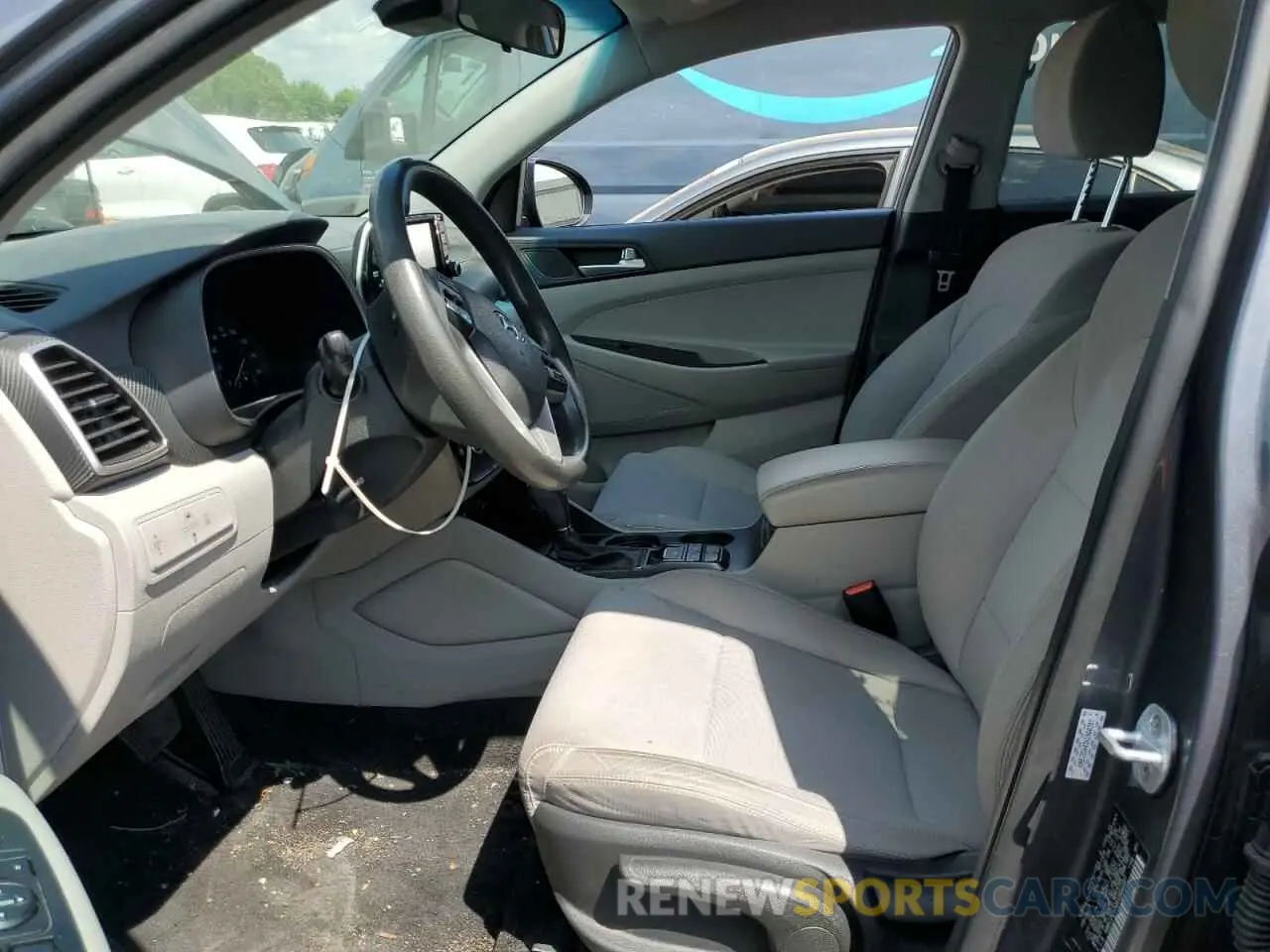 7 fotografías del automóvil dañado KM8J2CA43KU960387 HYUNDAI TUCSON 2019
